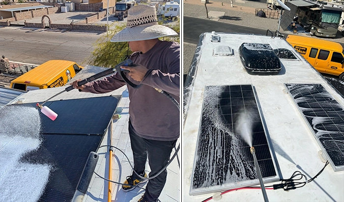 Solar Panel Cleaning